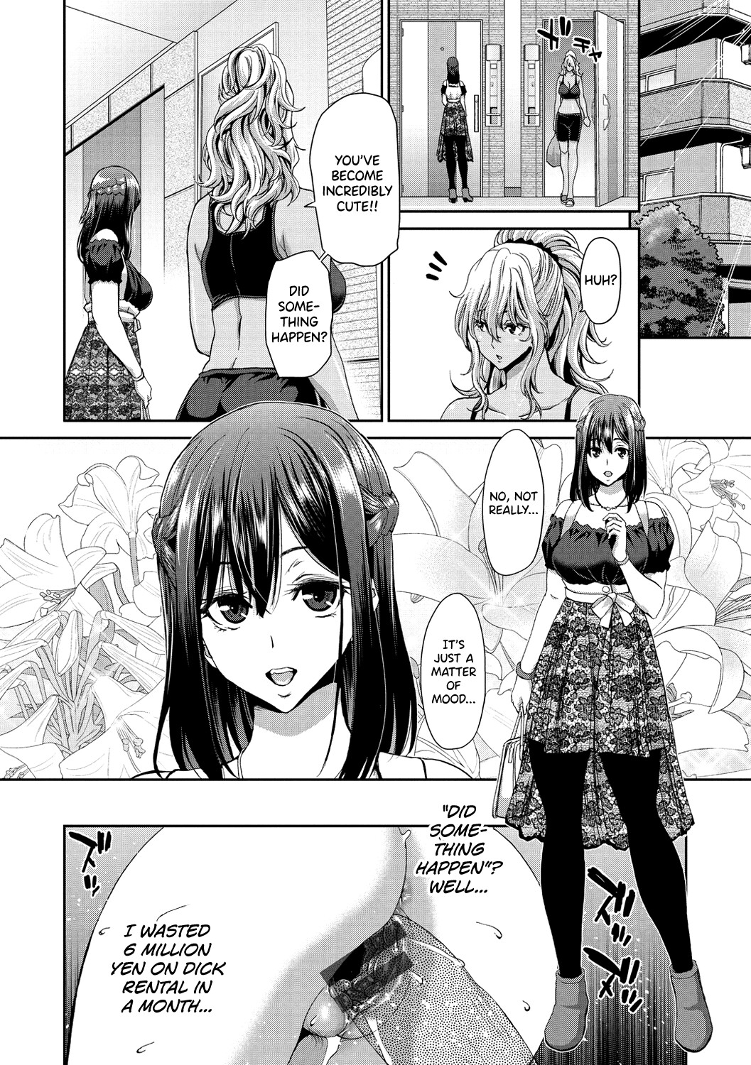Hentai Manga Comic-Rent a dick, and ride!!-Read-140